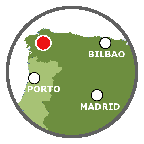 Camino Frances Spain Map