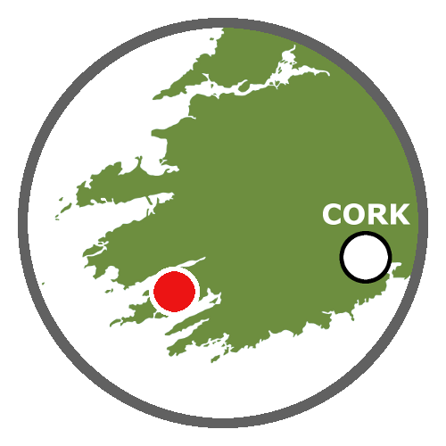 Beara Way Ireland Map