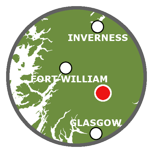 Rob Roy Way Scotland Map