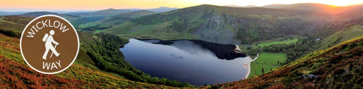 Glendalough - am Wicklow Way Wanderweg in Irland