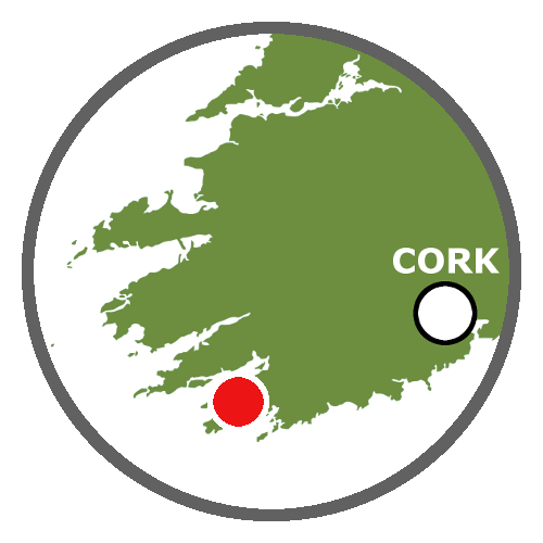 Sheep's Head Way Ireland Map